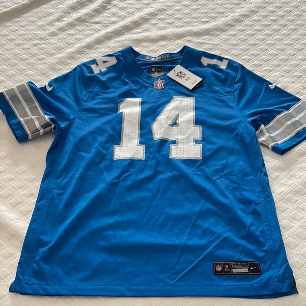 NWT officially licensed Nike Lions Jersey, AMON-RA ST. BROWN!!